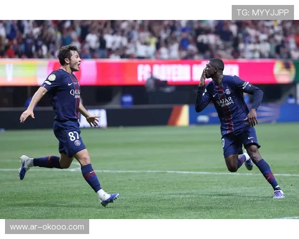巴黎圣日耳曼2-1巴黎FC，登贝莱连续两场破门